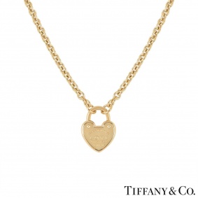 Tiffany & Co. Yellow Gold Return to Tiffany Necklace Tiffany & Co. Yellow Gold Return to Tiffany Necklace
